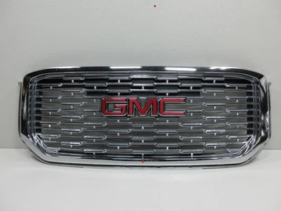 2015-2020 GMC YUKON DENALI FRONT CHROME GRILLE OEM - Image 1 of 4