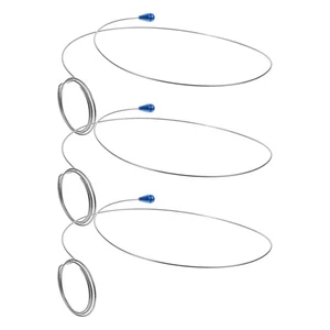 Soportes de cable 3 piezas de acero inoxidable alambre lupa para ojos soporte para gafas Band5893 - Imagen 1 de 9