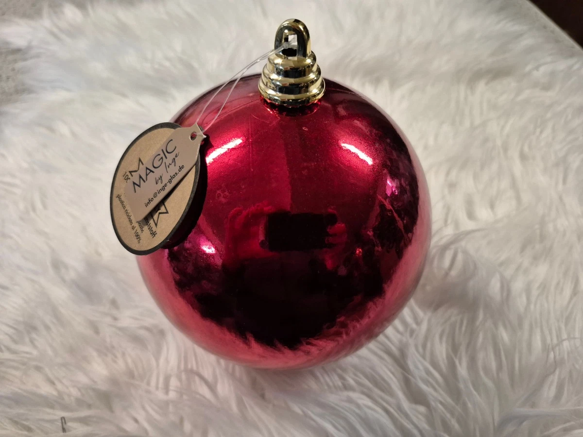 Inge Glas Christbaumkugeln Magic Serie, 60 Stück Im Set, Mehrfarbig - Echter Glas- Und Silberschmuck