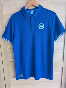 Brighton and Hove Albion Polo Shirt Men's Size Large UK Soft Cotton Short Sleeve - Picture 1 of 9