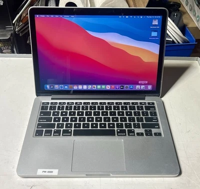 Apple MacBook Pro 13" 2014 I5-4308U 2.8GHz 16GB RAM 512GB SSD MGX92LL/A Big Sur - Image 1 of 4