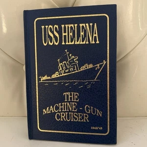 USS Helena Naval Officer's Experience 1942 to ‘43 Ray J. Casten Signed Book RARE - Foto 1 di 11