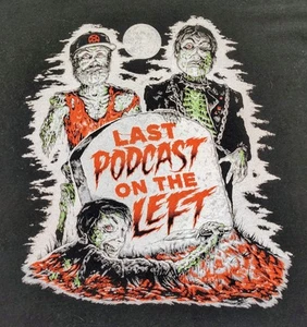 Camiseta Last Podcast On The Left LPOTL Zombies para hombre talla grande negra - Imagen 1 de 5