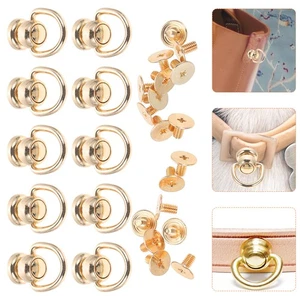 10 Pcs Metal Bag Hanging Chain Buckle Accessory Lock Luggage Carrying Clip - Picture 1 of 8