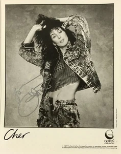 CHER "The Goddess of Pop" Autograph REPRINT Photo 8.5x11 - Picture 1 of 1