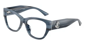 NEW Jimmy Choo 3033BU Eyeglasses 5072 Blue 100% AUTHENTIC - Picture 1 of 1