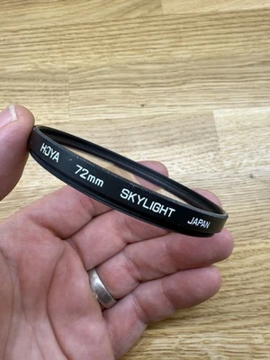 Hoya 72mm Skylight Glass Filter Camera Lens DSLR SLR Great Condition - Image 1 of 2