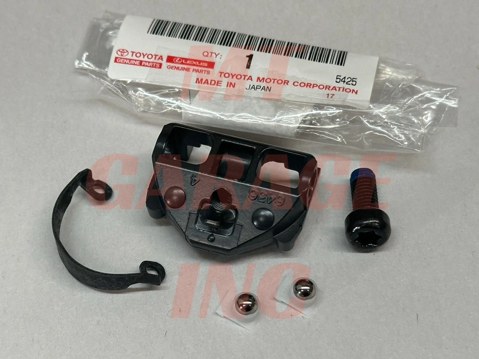 1992-2000 OEM New Lexus SC300 SC400 Rear View Mirror Mounting Kit Set w/ Bolt - Image 1 of 4