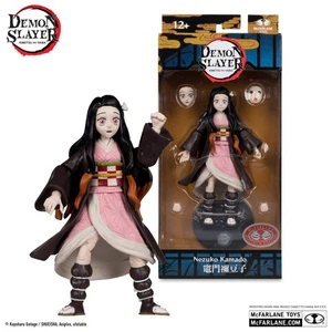 Demon Slayer Nezuko Kamado Wave 7 Action Figure Platinum Edition 18 cm McFarlane - Foto 1 di 1