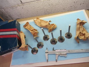 Juego de válvulas de admisión BMW e12, e21, e28, e30, e34 M20, 11341267721, no para super eta - Imagen 1 de 9