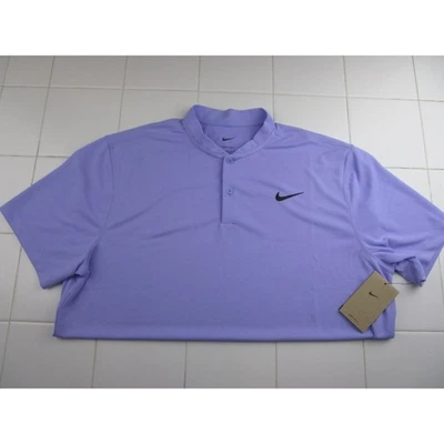 Nike Court Dri Fit Tennis Blade Polo Shirt Purple Men's Large DJ4167-580 - Image 1 of 3