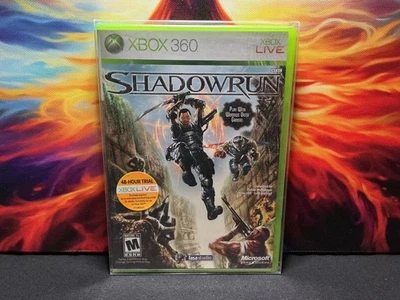 Shadowrun for Xbox 360 2007 Brand New Sealed MINT CONDITION Box Shipping 🐦‍🔥 - Image 1 of 4