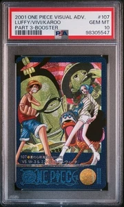PSA10 No.107 Straw Hat Voyage Photo70 VS Mr.3 Ms.GW One Piece Visual Adventure - Picture 1 of 2