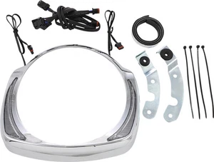 Ciro Fang Headlight Bezel for Harley Touring 2014-2025 45205 - Picture 1 of 1