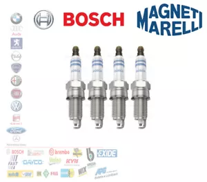KIT 4 CANDELE ACCENSIONE ALFA ROMEO MITO FIAT 500 LANCIA YPSILON 1.4 0242135580 - Imagen 1 de 4