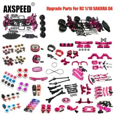 AXSPEED DIY Ersatzteile Upgrade-Teile für Sakura D4 AWD RWD 1:10 RC Drift Auto - Bild 1 von 4