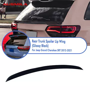 Rear Trunk Spoiler Splitter Wing Kit For Jeep Grand Cherokee SRT 2012-2021 Black - Foto 1 di 14