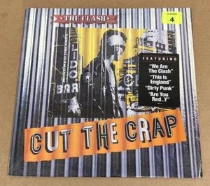THE CLASH LP CUT THE CRAP 1985 VINYL NM- (TB-583) - Picture 1 of 4