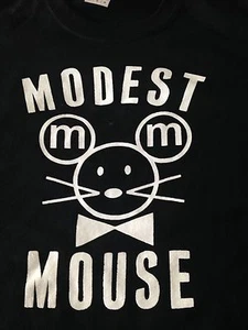 Modest Mouse Mouse Logo Design S M L XL 2X You Pick Size Color - Picture 1 of 4