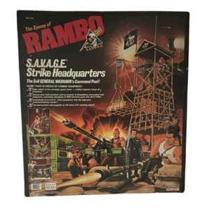 Rambo SAVAGE Strike Headquarters playset boxed mint in box (MIB) - Picture 1 of 22