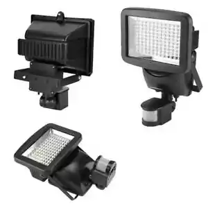 Außen LED Fluter PIR Bewegungsmelder Garten Fluter Lampe Sicherheit Wand Leuchte - Bild 1 von 8