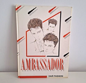 Ambassador Hair Fashion 80er Jahre Friseur Buch Handbuch Frisuren Vintage Herren - Bild 1 von 18