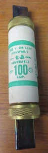 Shawmut RF100 100 Amp 250 Volt Renewable Fuses - Picture 1 of 1