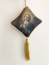 Windward Holiday Christmas Ornament Mary Madonna Gold Tassel Signed Heinicke