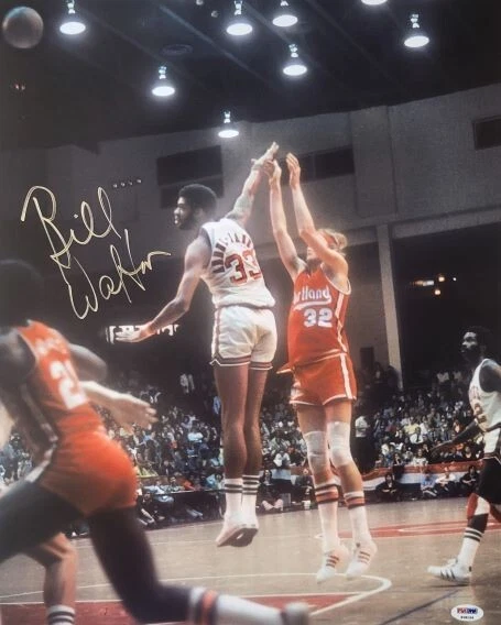 Foto autografiada de Bill Walton 16x20 Portland Trail Blazers PSA/DNA holograma Foto 1 de 1