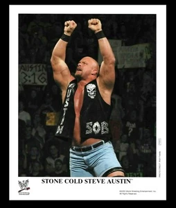 FOTO PROMOCIONAL 8X10 ORIGINAL CON LICENCIA OFICIAL WWE STONE COLD P-813 DE 2003 RARA - Imagen 1 de 2