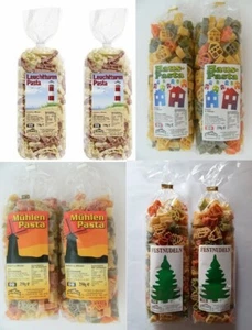 Nudel Nudeln Leuchtturm Häuser Mühle Fest Pasta 1Set=2x250g Motivnudeln Haus - Bild 1 von 5