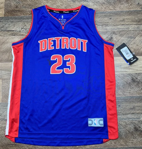 DETROIT PISTONS FANATICS BRANDED YOUTH FAST BREAK  JERSEY GRIFFIN #32 size large Cover