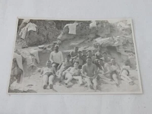 R/P Postcard Of A H.M.S Maidstone Sailing Party At Al Agami, Egypt c1939 14@2 - Picture 1 of 2