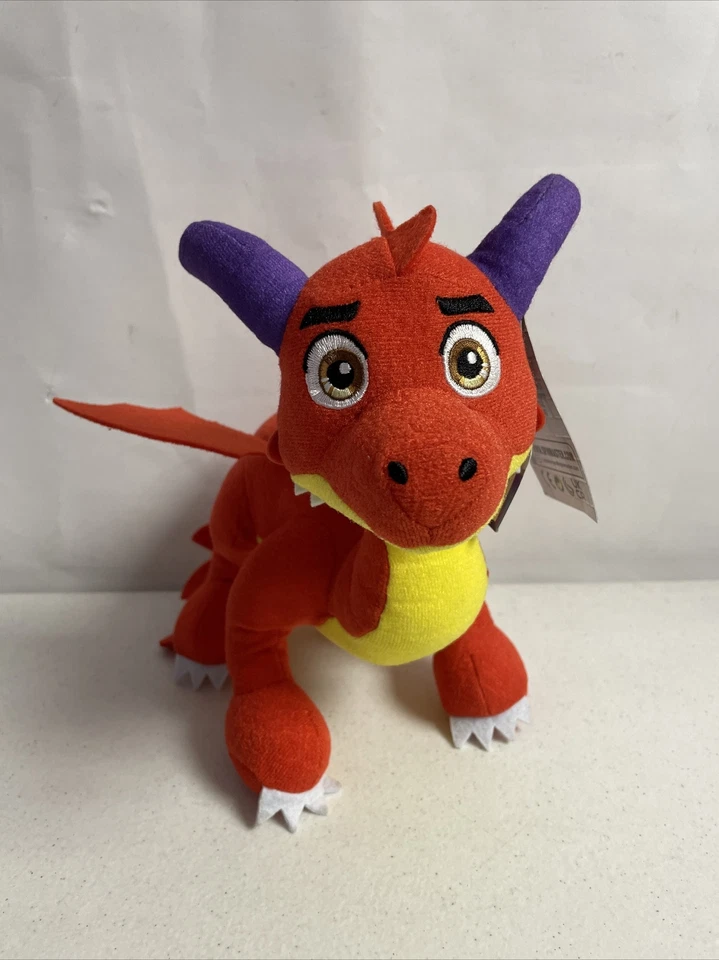 PAW PATROL Rescue Knights SPARKS Red Dragon PLUSH 2021 Nickelodeon Spin Master