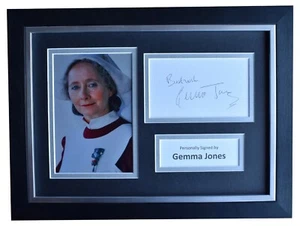 Gemma Jones Signed A4 Framed Autograph Photo Display Harry Potter AFTAL COA - Picture 1 of 6