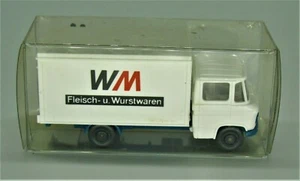 1:87 - LKW - WIKING - Mercedes - Kastenwagen - Fleisch u. Wurst - weiß - K 464 - Bild 1 von 6