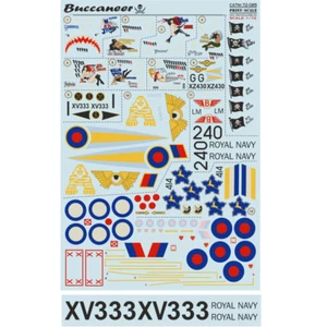 Print Scale 72-085 Decal 1:72 Blackburn Buccaneer The complete set 1,5 leaf - Bild 1 von 24