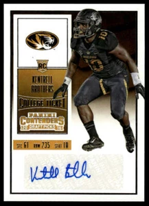 2016 Panini Contenders Draft Picks #220 Kentrell Brothers - Foto 1 di 2