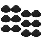  12 Pcs Kids Crafts Hats Party Supplies Mini Top Doll for Arts and Miss