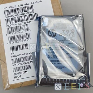 NEW HP 652745-B21 653953-001 500GB 7.2K 2.5" 6G DP G8 SAS MDL HARD DRIVE - Picture 1 of 8