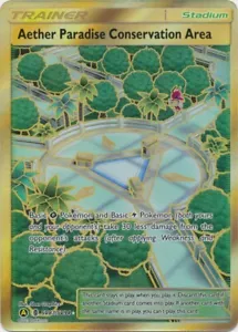 Aether Paradise Conservation Area SV87/SV94 Ultra Rare Hidden Fates Pokemon TCG - Picture 1 of 1