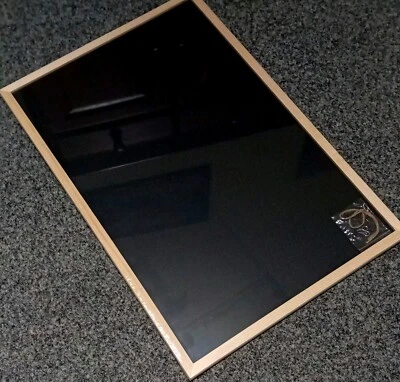Large Board Wooden Black Board 60x40cm - Image 1 of 4