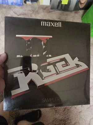Maxell Sampler Rock II 1980 Vinyl LP Record New and Sealed - Image 1 of 4