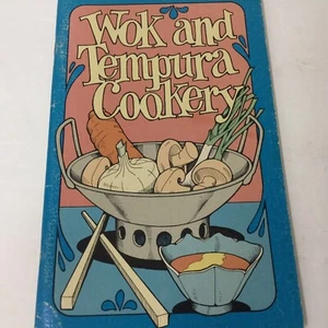 Wok and Tempura Cookery Irena Chalmers Barbara Farr 1969 cookbook Potpourri - Picture 1 of 4