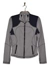 Lululemon $108 Zip Front Forme Jacket In Inkwell Size 10