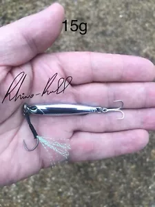 Mini Micro Mirror Jig And Spinner Pirk Lure, Perfect For Pike Sea Trout fishing - Picture 1 of 5