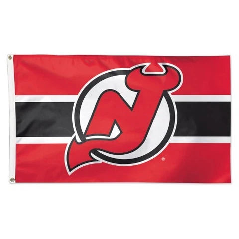New Jersey Devils Deluxe Flag 3 x 5 Cover