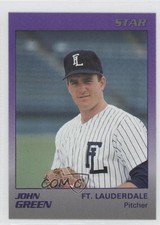 1989 Star Ft Lauderdale Yankees John Green #7
