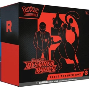 🔴Pokémon TCG Destined Rivals Elite Trainer Box - Destined Rivals ETB SEALED - Foto 1 di 7