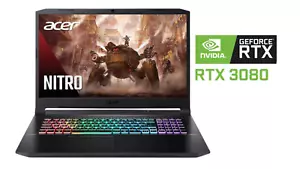 Acer Nitro 5-17.3in Laptop 16GB 1TB NVIDIA GeForce RTX3080 Certified Refurbished - Picture 1 of 8